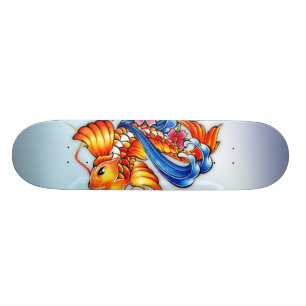 Pro Skateboard för flygKoi fisk