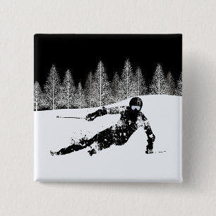 Pro Skier, Ski Snowboard-knapp Knapp