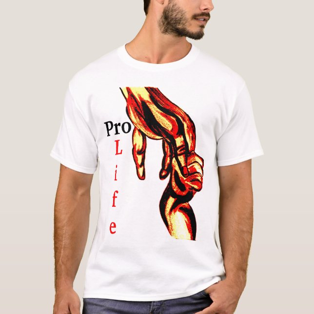 Pro skjorta för liv T T-shirt (Framsida)
