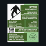 Pro Snowboarder, Ski/Snowboarding Lessons/Classes Flygblad<br><div class="desc">Pro Snowboarder,  Ski/Snowboarding Lessons/Classes Advertising Flyers av Affärskortet Store.</div>