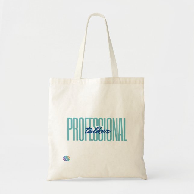 Pro Talker Tote Bag Tygkasse (Framsidan)