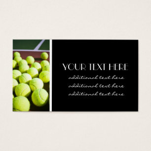 Pro tennis visitkort