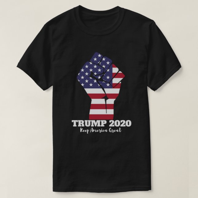 Pro trumf2020 val - behålla underbara Amerika T Shirt (Design framsida)