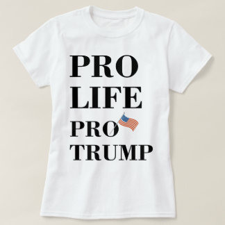 Pro trumf för Pro liv Tee Shirt