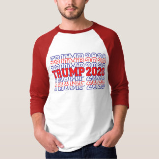 Pro Trump 2020-valets typografi T Shirt