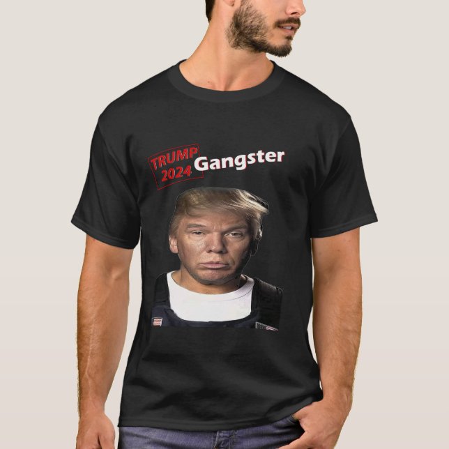 Pro Trump 2024 Republican Tee T Shirt (Framsida)