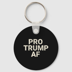Pro Trump Af-gåva Merchandise T-shirt Gear Kvinnor Nyckelring