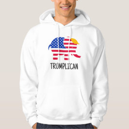 Pro Trump Val 2020 Trumplican Novelty Hoodie