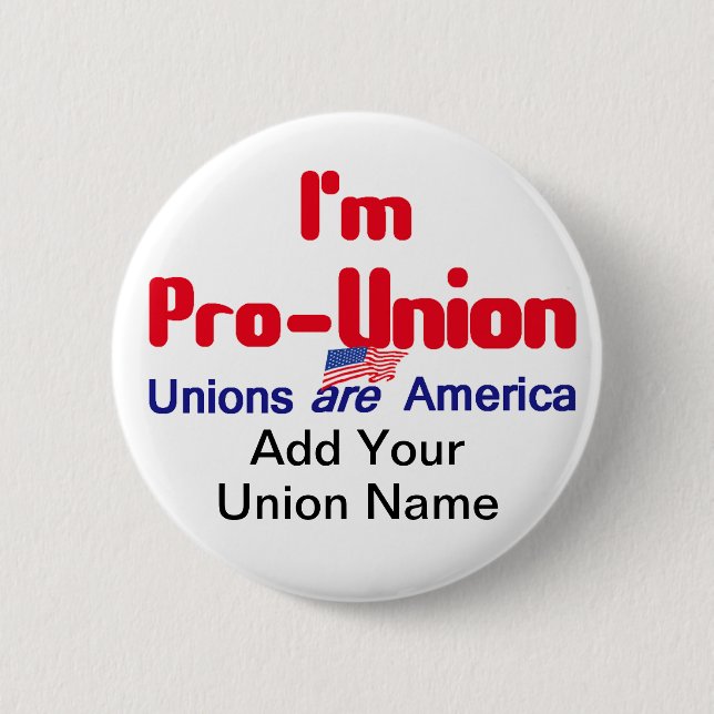 Pro union knäppas knapp (Framsida)