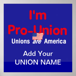 Pro Union POSTER Skriv ut