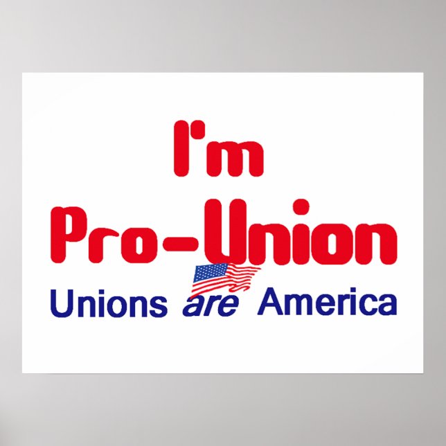 Pro Union POSTER Skriv ut (Framsidan)