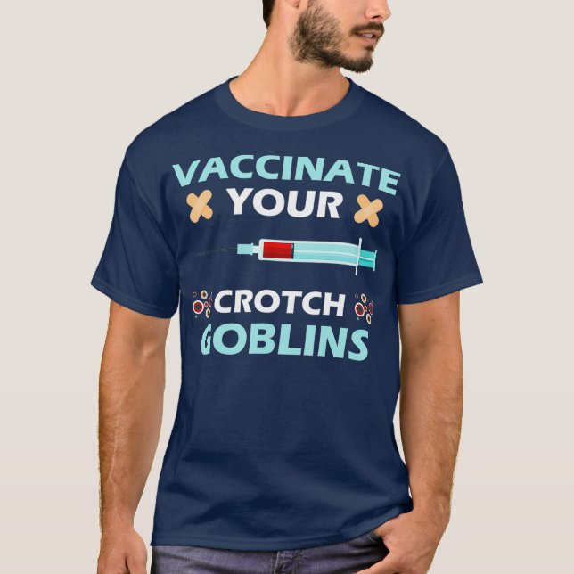 Pro Vaccinera vaccinet mot dina kortikollinor T Shirt (Framsida)