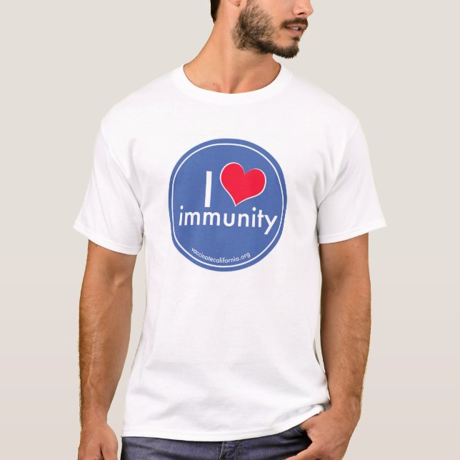 Pro vaccineraa manar skjorta tee shirt (Framsida)