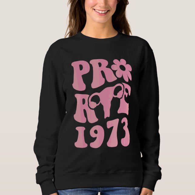 Pro Val Roe 1973 Blomma Livmoder Rosa 1 T Shirt (Framsida)