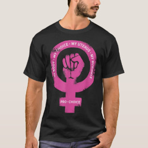 Pro Välj min kropp Mitt val Mitt eget gränssnitt M T Shirt