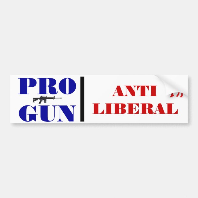 Pro vapen, Anti demokratbildekal Bildekal (Framsidan)