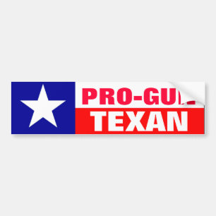 Pro-Vapen Texan Bildekal