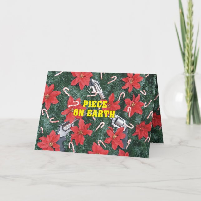 Pro vapenbiet på jordjul helgkort (Framsida)