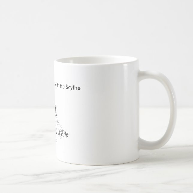 Pro-vapnet kontrollerar muggen kaffemugg (Höger)