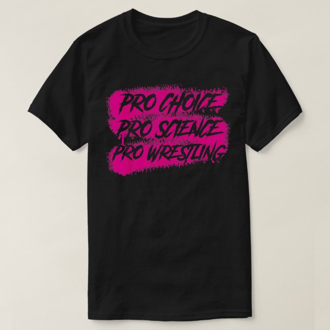 Pro Wrestling 1 T Shirt (Design framsida)