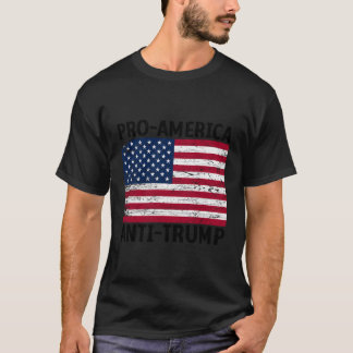ProAmerica Anti-Trump Shirt - American USA flagga T