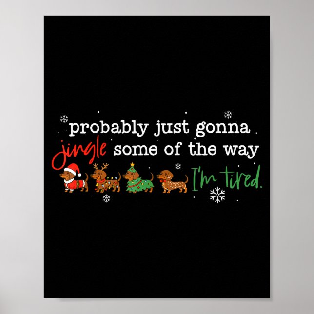 Probably Just Going To Jingle Some Of The Way For  Poster (Framsidan)