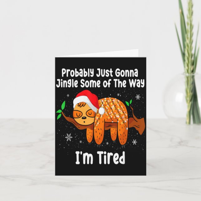 Probably Just Going To Jingle Some Of The Way Funn Kort (Framsida)