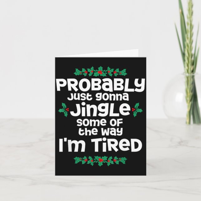 Probably Just Gonna Jingle Some Of The Way I'm Tir Kort (Framsida)
