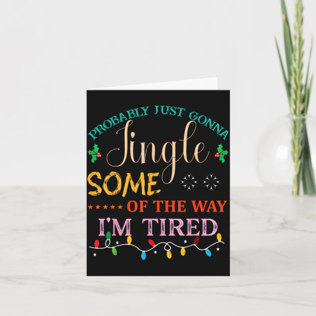 Probably Just Gonna Jingle Some Of The Way I'm Tir Kort (Framsida)