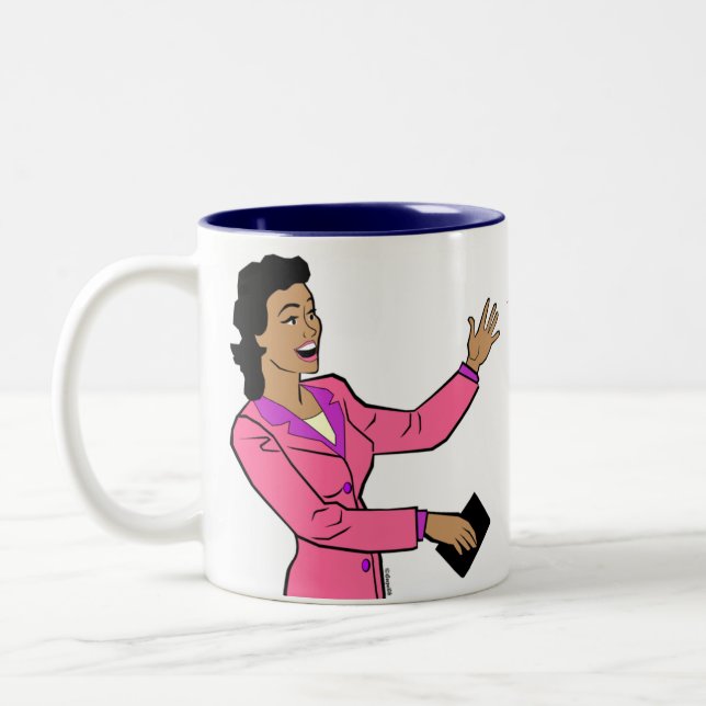 Probation and Parole Humor coffee mugs Två-Tonad Mugg (Vänster)