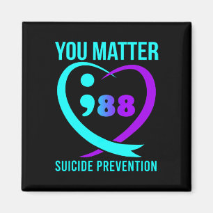 Problem 988 Ökad medvetenhet om självmordsförebygg Magnet