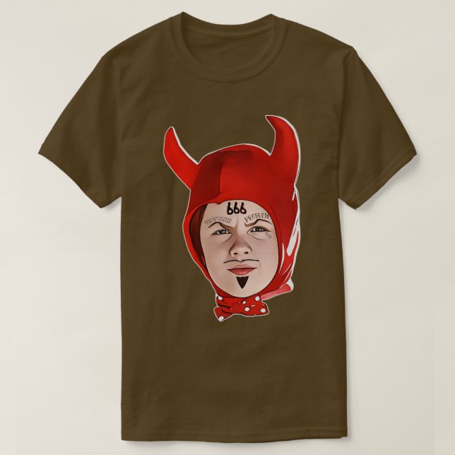 Problem Child Djävulen T Shirt (Design framsida)