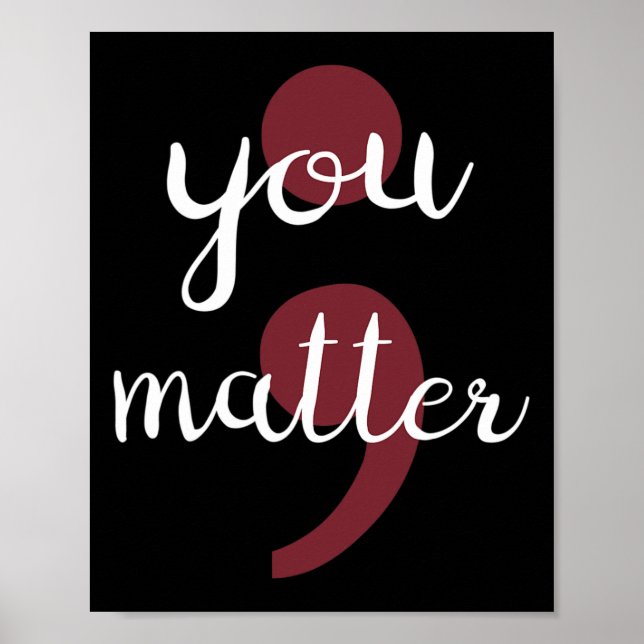 Problem Förebyggande av självmord Poster (Framsidan)