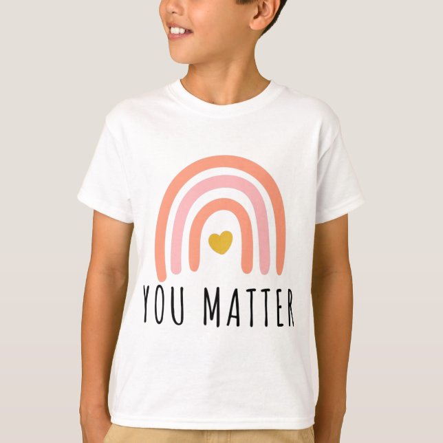 Problem Främja inlevelseinspiration för positiv me T Shirt (Framsida)