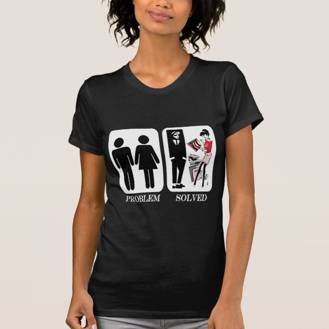 Problem löst ska t-shirt (Framsida)