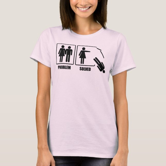 Problem löst T-tröja Tröja (Framsida)