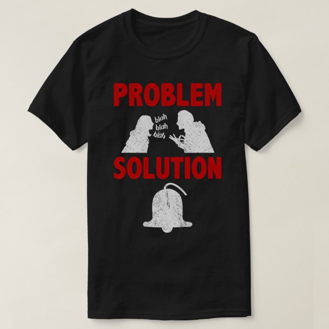 Problem med Alp Bell Music Musician-lösning - Hobb T Shirt (Design framsida)