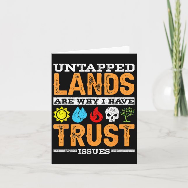 Problem med att använda outnyttjade Lands Trust Fu Kort (Framsida)