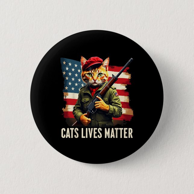 Problem med att äta katter, Lört, Donald Trump 202 Knapp (Framsida)
