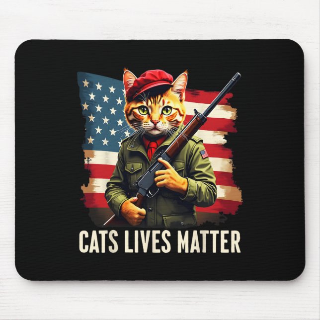 Problem med att äta katter, Lört, Donald Trump 202 Musmatta (Framsidan)