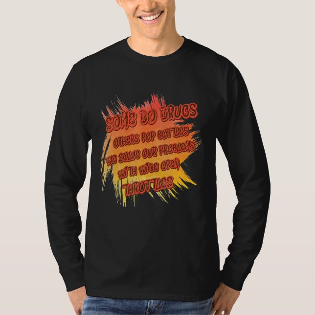 Problem med bred, öppen rutnätsljus t shirt (Framsida)