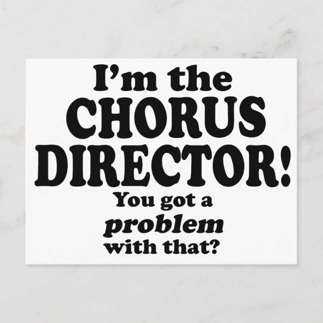 Problem med detta - direktör för expertgruppen vykort (Framsida)