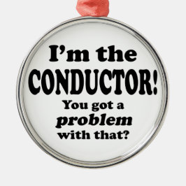 Problem med detta - konstruktör julgransprydnad metall