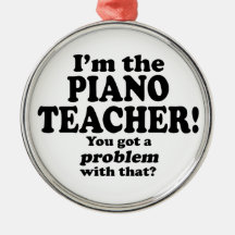 Problem med detta - Piano Teacher
