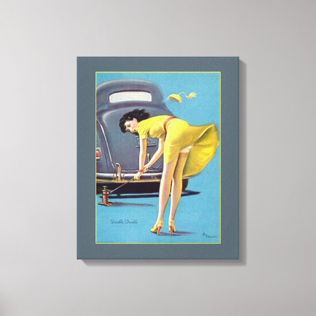 Problem med dubbla canvastryck (Framsida)