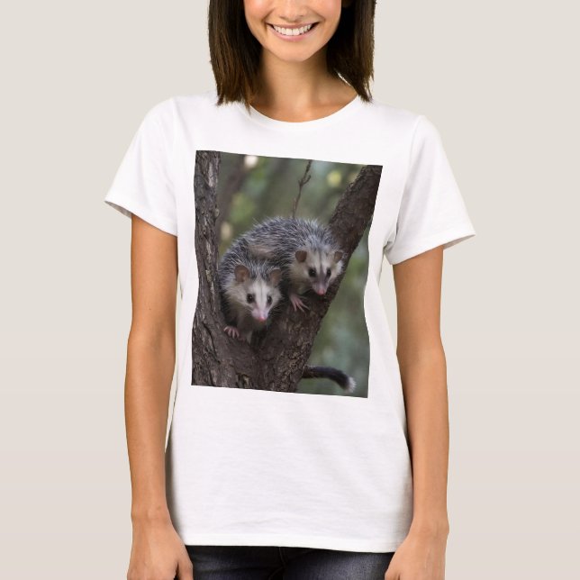 Problem med dubblan i Canopy: Tvillingsummor T Shirt (Framsida)