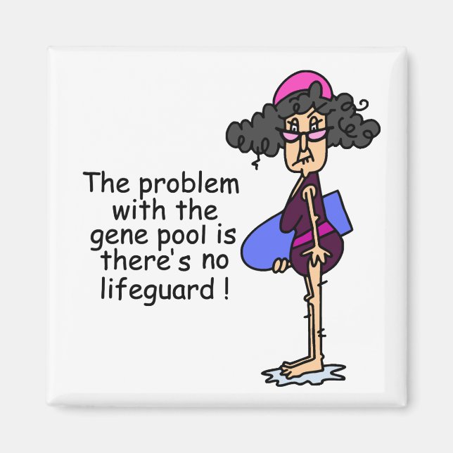 Problem med Gene Bassäng Magnet (Framsidan)