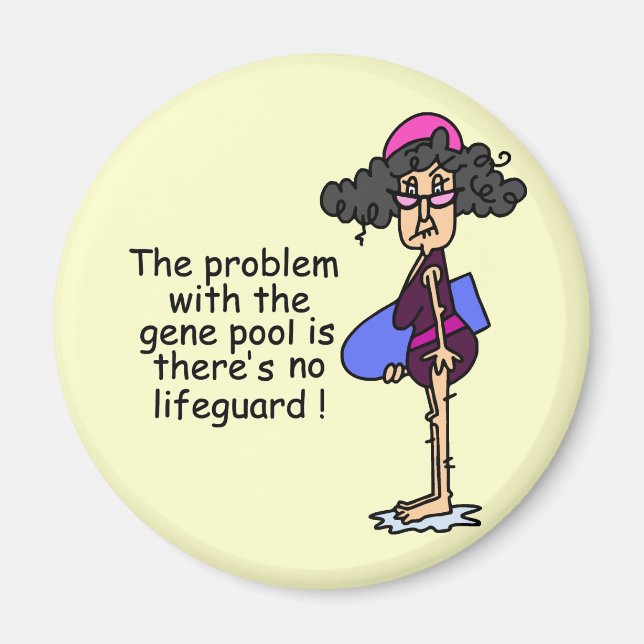 Problem med Gene Bassäng Magnet (Framsidan)
