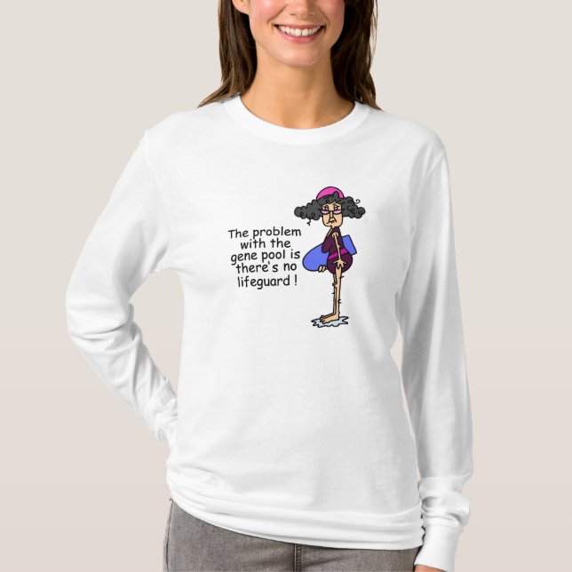 Problem med Gene Bassäng T-shirt (Framsida)