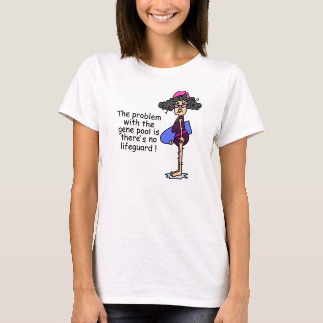 Problem med Gene Bassäng Tee Shirt (Framsida)